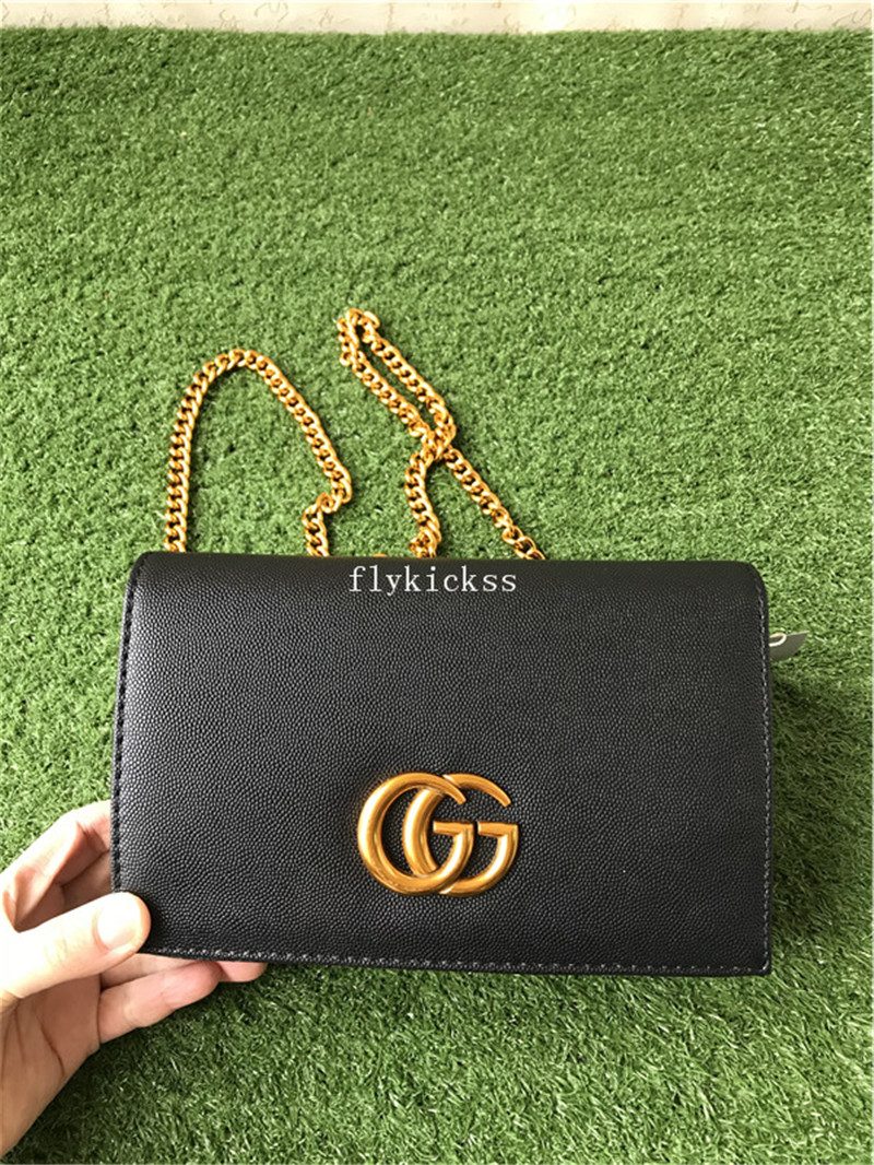 GC Black Shoulder Bag